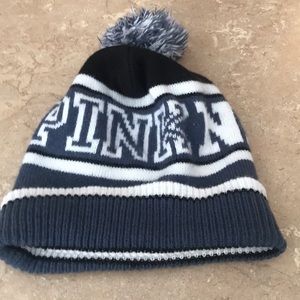Pink nation beanie